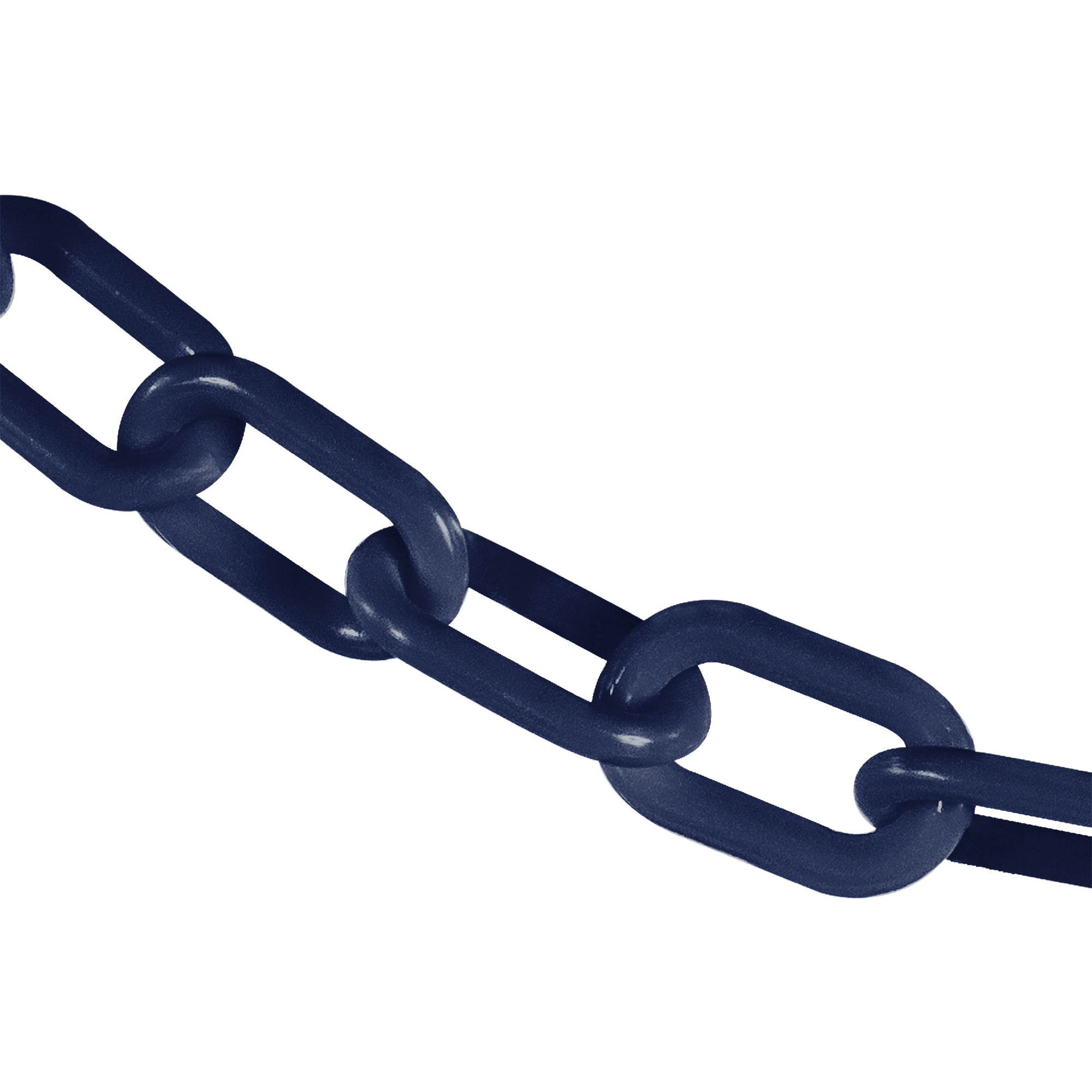 Mr. Chain Heavy-Duty Plastic Safety Chain — 2in. x 25ft., Cobalt Blue, UV Resistant, Model# 51066-25